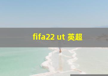 fifa22 ut 英超